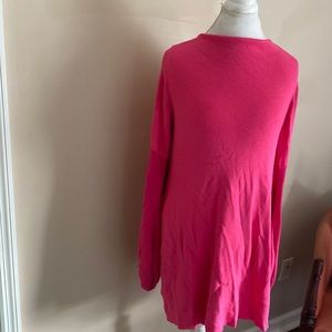 Free people pink bell sleeve dress